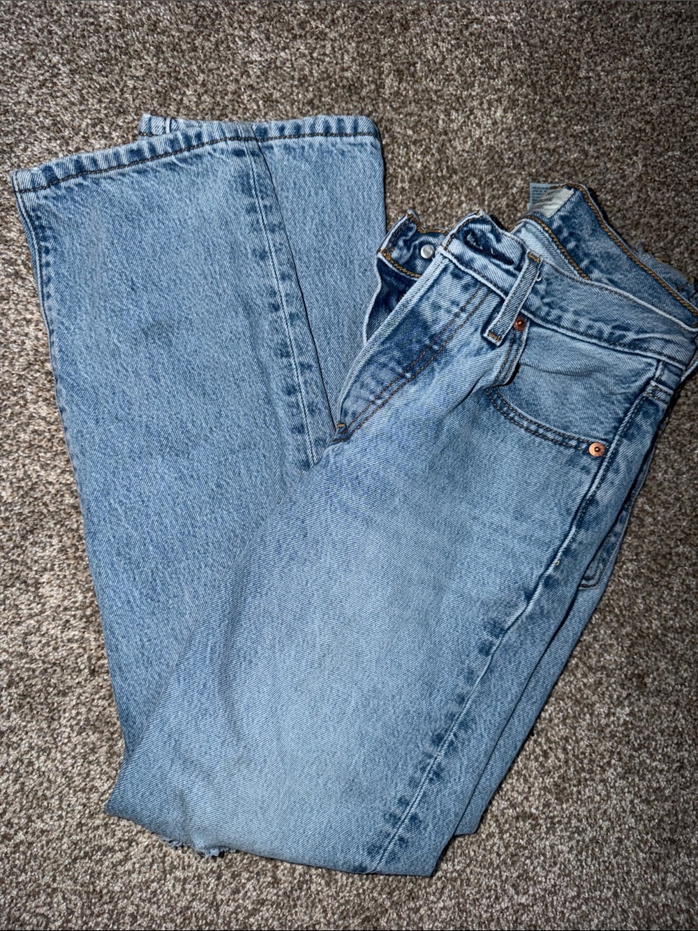 Levi's Light Blue Straight Leg Women's Jeans
